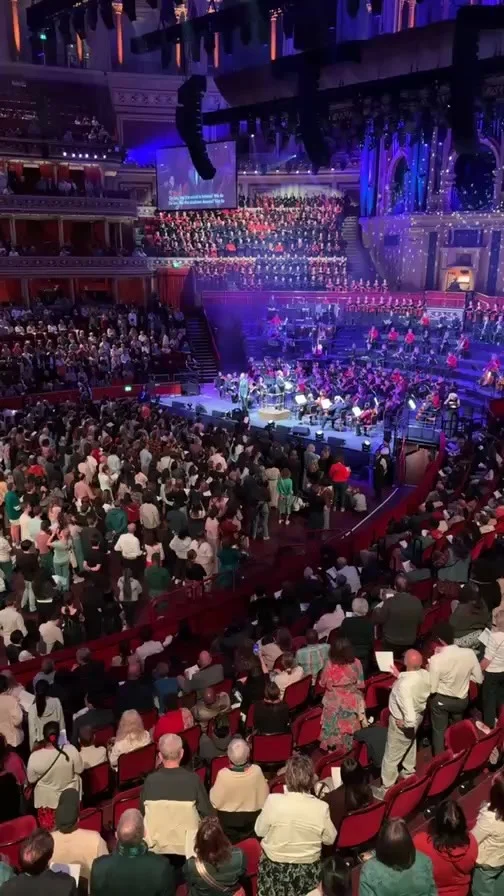 Prom Praise, From Royal Albert Hall, London. Andrew Peterson leading us in his song “Is He Worthy?”